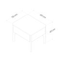 Trentum Bedside Table