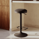Tuma Adjustable Barstool | Black