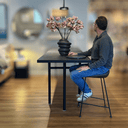 Turner Bench Barstool | Vintage Green