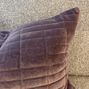 Turner Rectangular Cushion | Chocolate