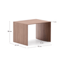 Unilow Side Table | Walnut