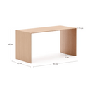 Unilow Tall Coffee Table | Oak