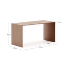 Unilow Tall Coffee Table | Walnut