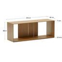 Unilow Modular Bookshelf 6 | Oak