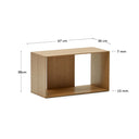 Unilow Modular Bookshelf 6 | Oak