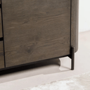 Valais Ceramic Buffet Cabinet | Travertine