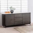 Valais Ceramic Buffet Cabinet | Travertine