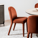 Valais Ceramic Round Dining Table | Travertine