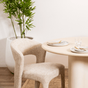 Vassy Dining Chair | Oatmeal