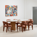 Vassy Dining Chair | Terracotta