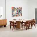 Vassy Dining Chair | Terracotta