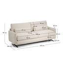 Veliro Sofa | Ecru