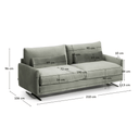 Veliro Sofa | Eucalyptus Green