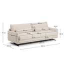 Veliro Sofa | Ecru