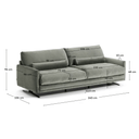 Veliro Sofa | Eucalyptus Green