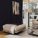 Veliro Ottoman | Ecru