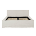 Vittoria Escape Slipcover Bed | Eames Parchment
