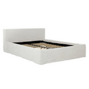 Vittoria Escape Slipcover Bed | Eames Parchment