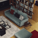 Veliro 3 Seater Sofa | Eucalyptus Green