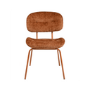 Fitz Dining Chair | Paprika Orange