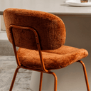 Fitz Dining Chair | Paprika Orange