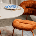 Fitz Dining Chair | Paprika Orange