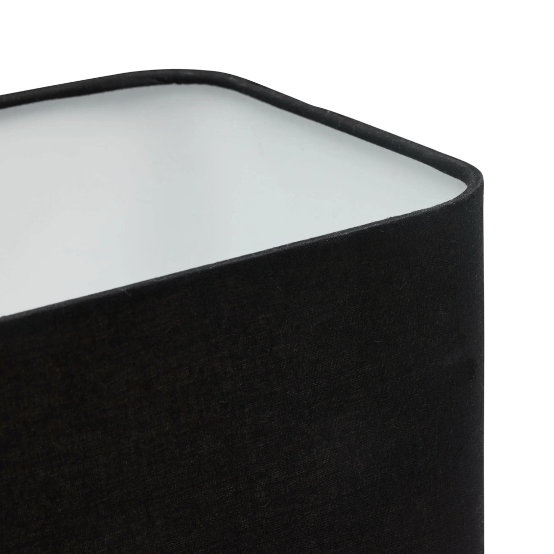 Black on sale rectangle lamp