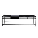 Benmore Patio Bench Seat SS | Black
