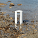 Waipuna Side Table SS | White