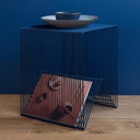 Willowby Cube Side Table | Indigo