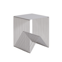 Willowby Cube Side Table | Fog