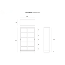 Wave Storage Cabinet