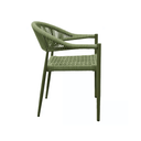 Whitsunday Patio Dining Chair | Pistachio Green