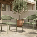 Whitsunday Patio Dining Chair | Pistachio Green
