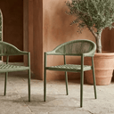 Whitsunday Patio Dining Chair | Pistachio Green