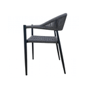 Whitsunday Patio Dining Chair | Slate Grey