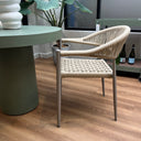 Whitsunday Patio Dining Chair | Sand Beige