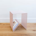 Willowby Cube Side Table | Blush
