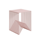 Willowby Cube Side Table | Blush