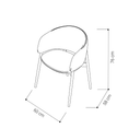 Yaren Dining Chair | Pine Green