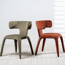 Yawa Dining Chair | Rust