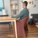 Yavin Dining Chair | Paprika Red