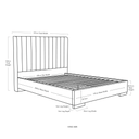 Zander Bed | Oatmeal