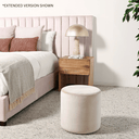 Zander Bed Head | Petal Pink