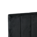 Zander Bed Head Extended | Black