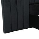 Zander Bed Extended | Black