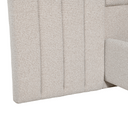 Zander Bed Head Extended | Oatmeal
