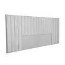 Zander Bed Head Extended | Paloma Grey