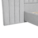 Zander Bed Head Extended | Paloma Grey