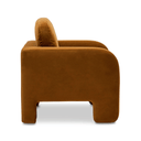 Zoe Armchair | Chestnut Velvet